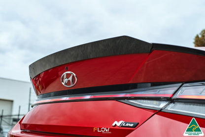 Flow Designs CN7 i30 N Line Sedan 2020 - 2022 Rear Spoiler Extension