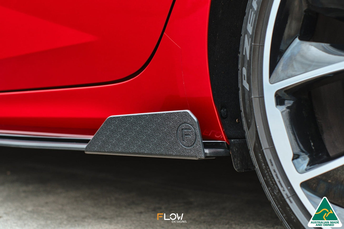 Flow Designs CN7 Elantra N Line Sedan 2020 Side Skirt Splitters (Pair)