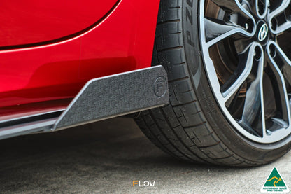 Flow Designs CN7 i30 N Line Sedan 2020 - 2022 Side Skirt Splitter Winglets (Pair)