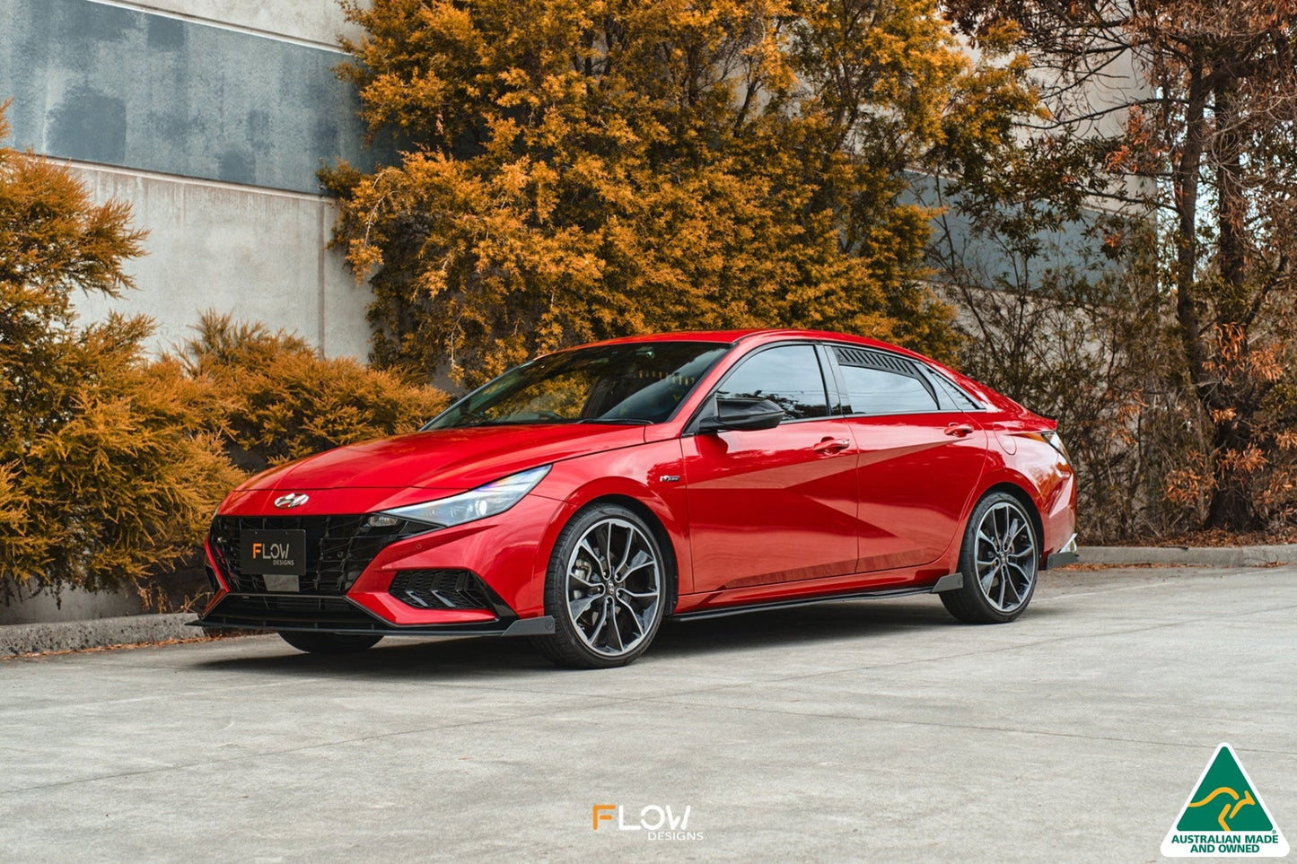Flow Designs CN7 Elantra N Line Sedan 2020 Side Skirt Splitters (Pair)