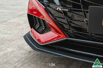 Flow Designs CN7 i30 N Line Sedan 2020 - 2022 Front Lip Splitter Extensions (Pair)