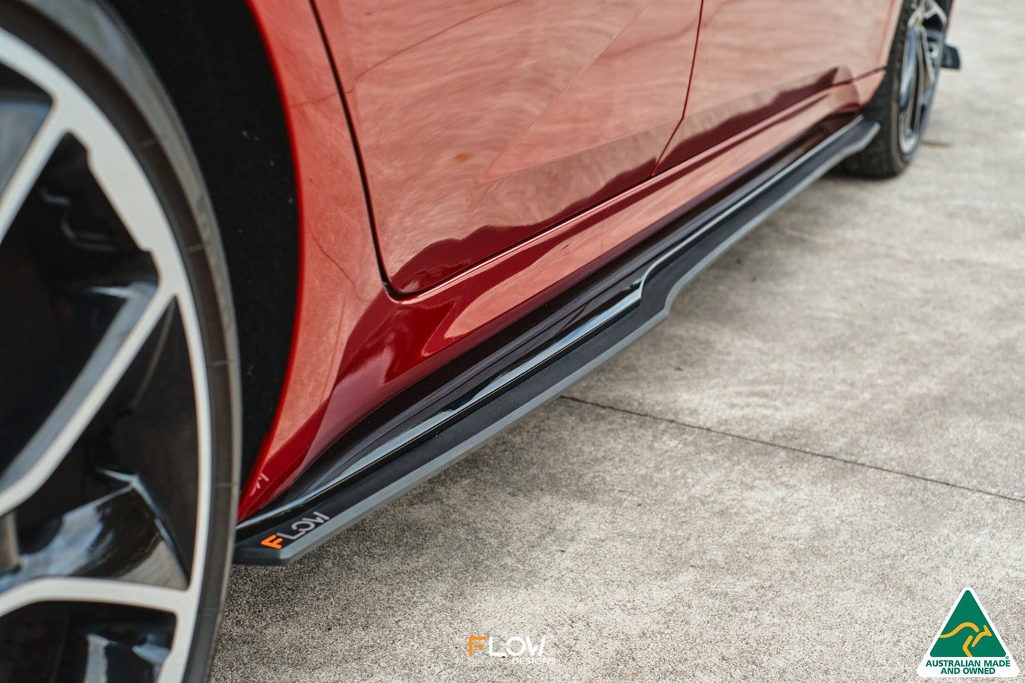 Flow Designs CN7 Elantra N Line Sedan 2020 Side Skirt Splitters (Pair)