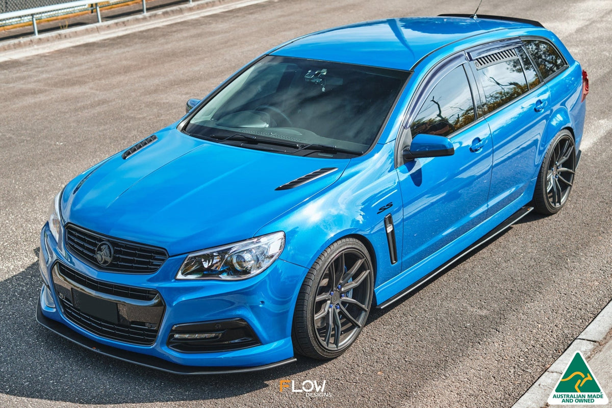 Flow Designs VF Commodore S1 Wagon Side Skirt Splitters (Pair)