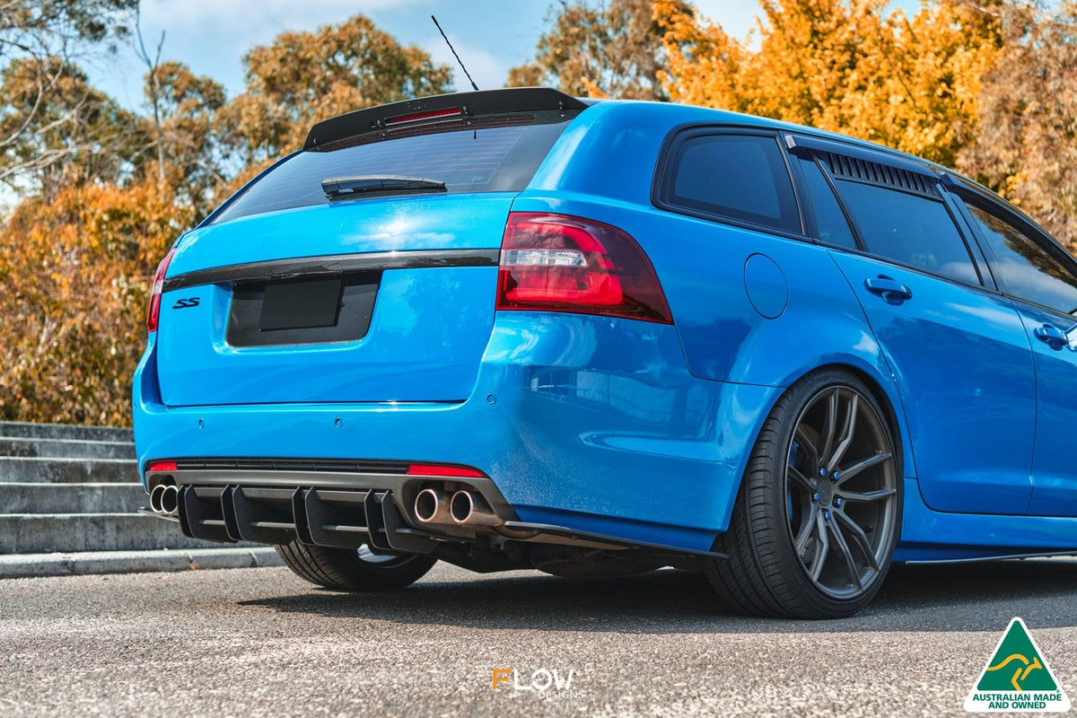 Flow Designs VF Commodore S1 Wagon Flow-Lock Rear Diffuser
