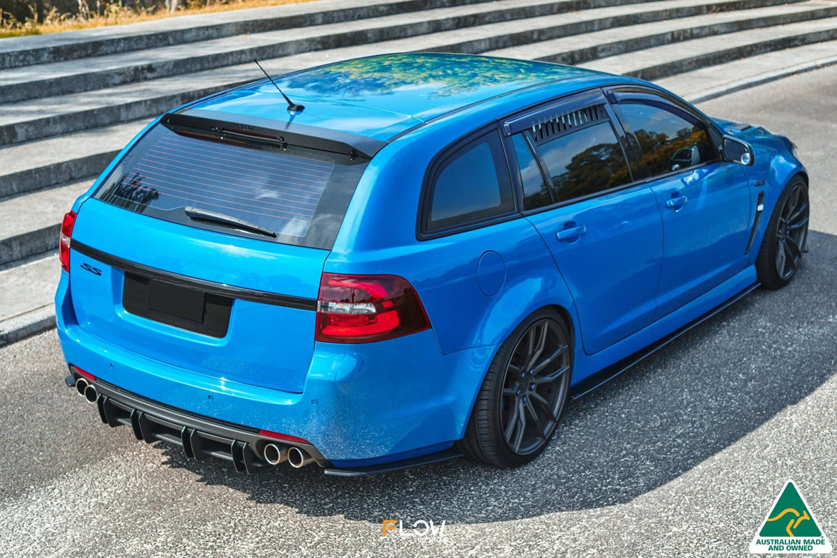 Flow Designs VF Commodore S1 Wagon Flow-Lock Rear Diffuser
