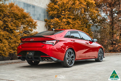 Flow Designs CN7 Elantra N Line Sedan 2020 Flow-Lock Rear Diffuser