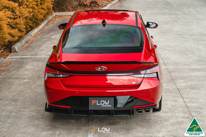 Flow Designs CN7 i30 N Line Sedan 2020 - 2022 Flow-Lock Rear Diffuser