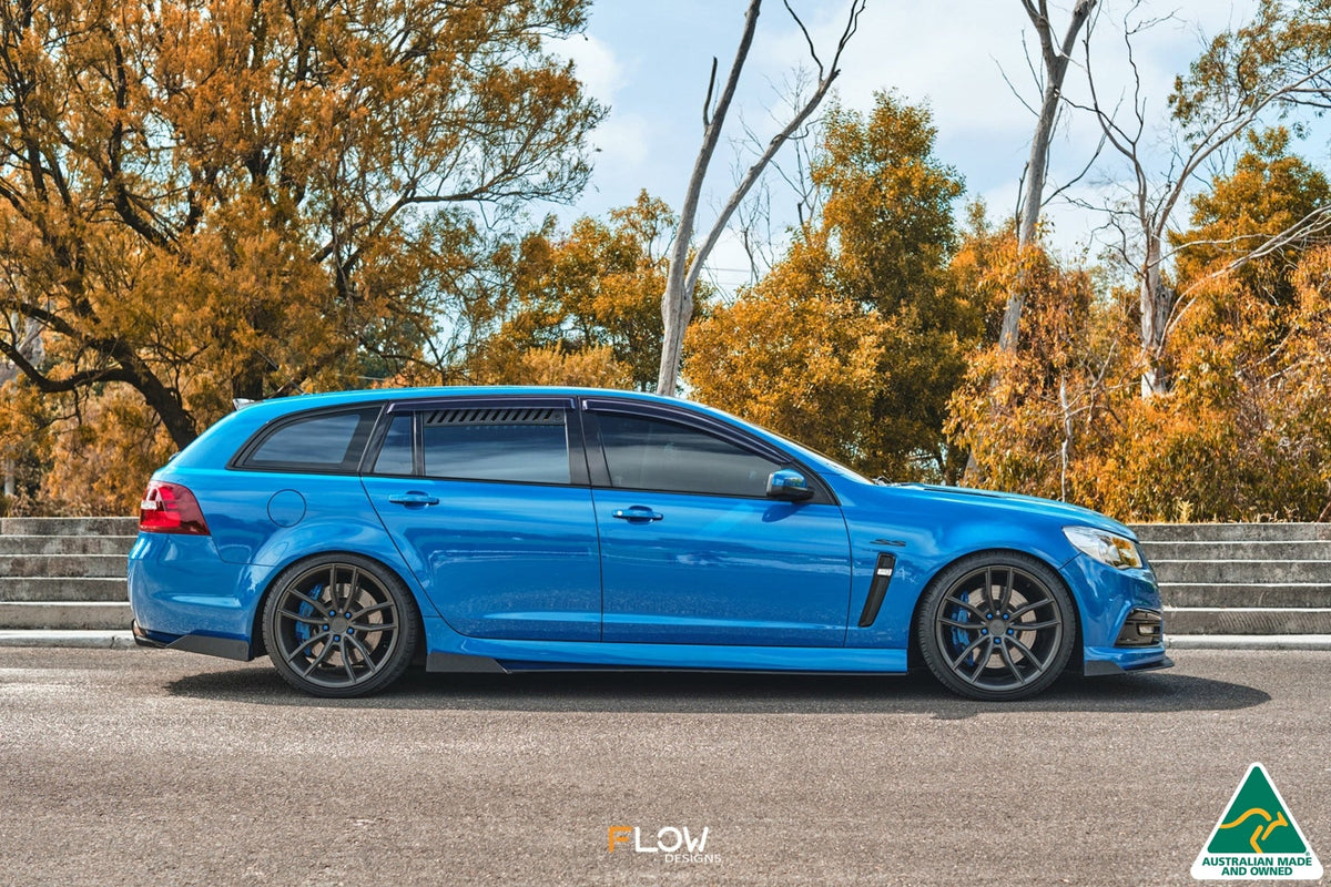 Flow Designs VF Commodore S1 Wagon Side Skirt Splitters (Pair)