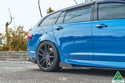 Flow Designs VF Commodore S1 Wagon Side Skirt Splitters (Pair)