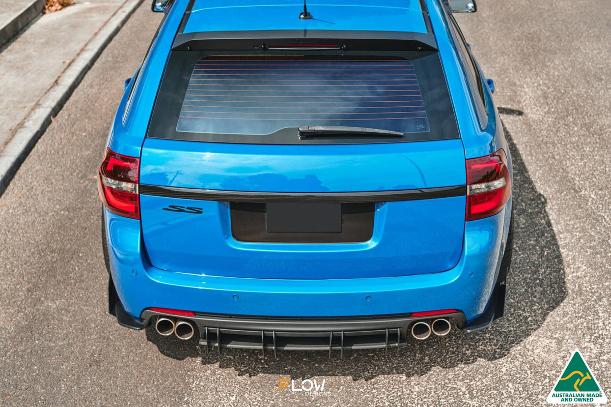 Flow Designs VF Commodore S1 Wagon Flow-Lock Rear Diffuser
