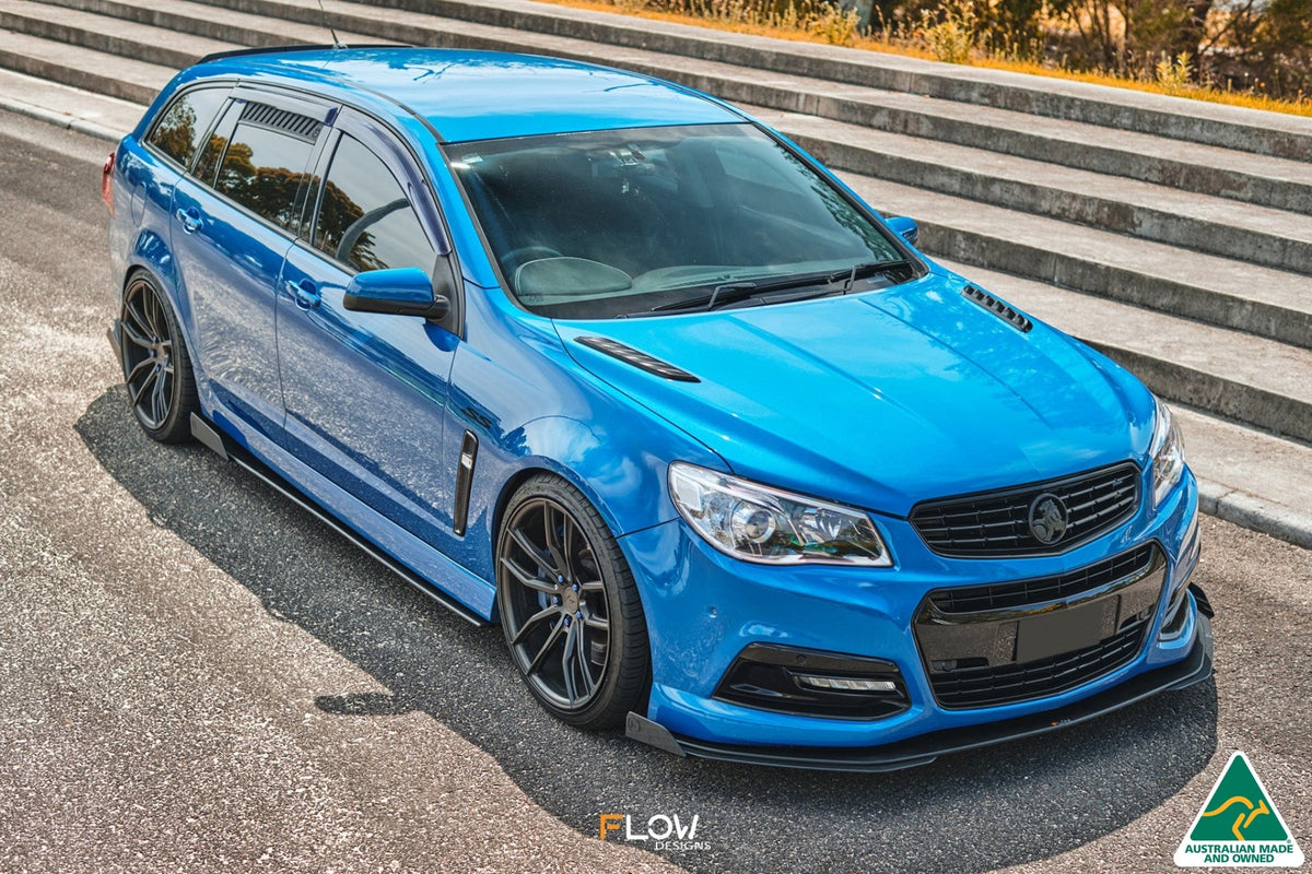 Flow Designs VF Commodore S1 Wagon Side Skirt Splitter Winglets (Pair)