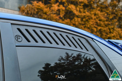 Flow Designs XR5 Focus Turbo Rear Window Vents (Pair)