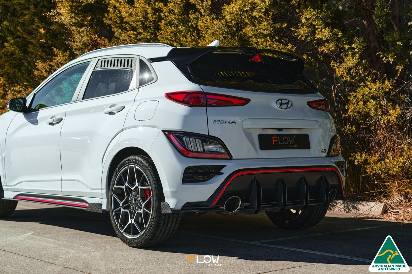 Flow Designs Kona N Rear Window Vents (Pair)