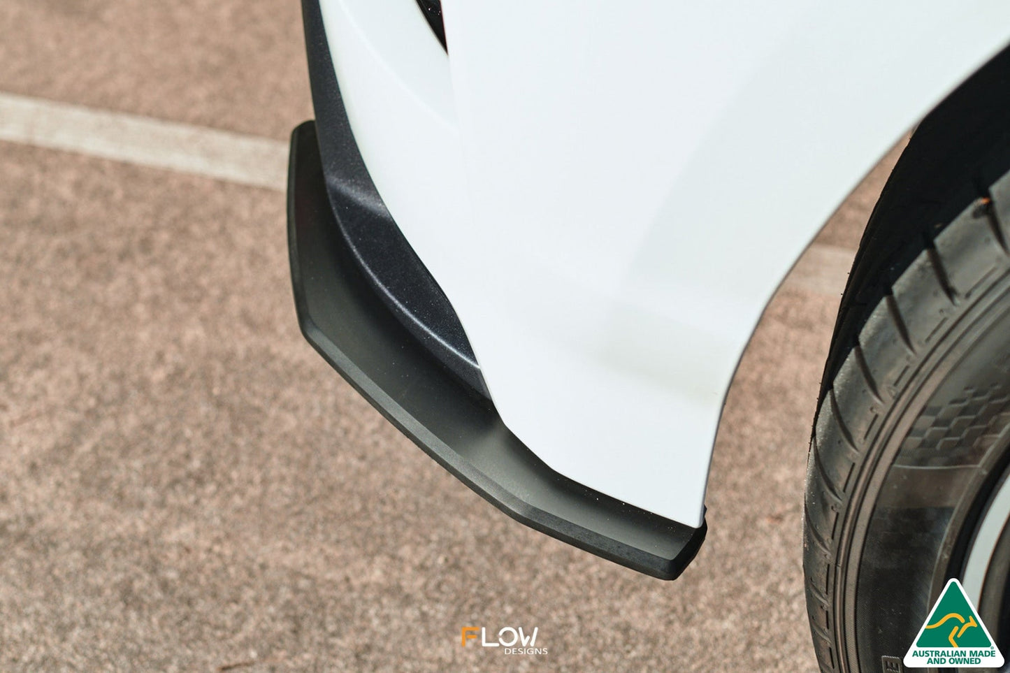 Flow Designs DEMO STOCK - Kona N Rear Spats (Pair) - GLOSS BLACK