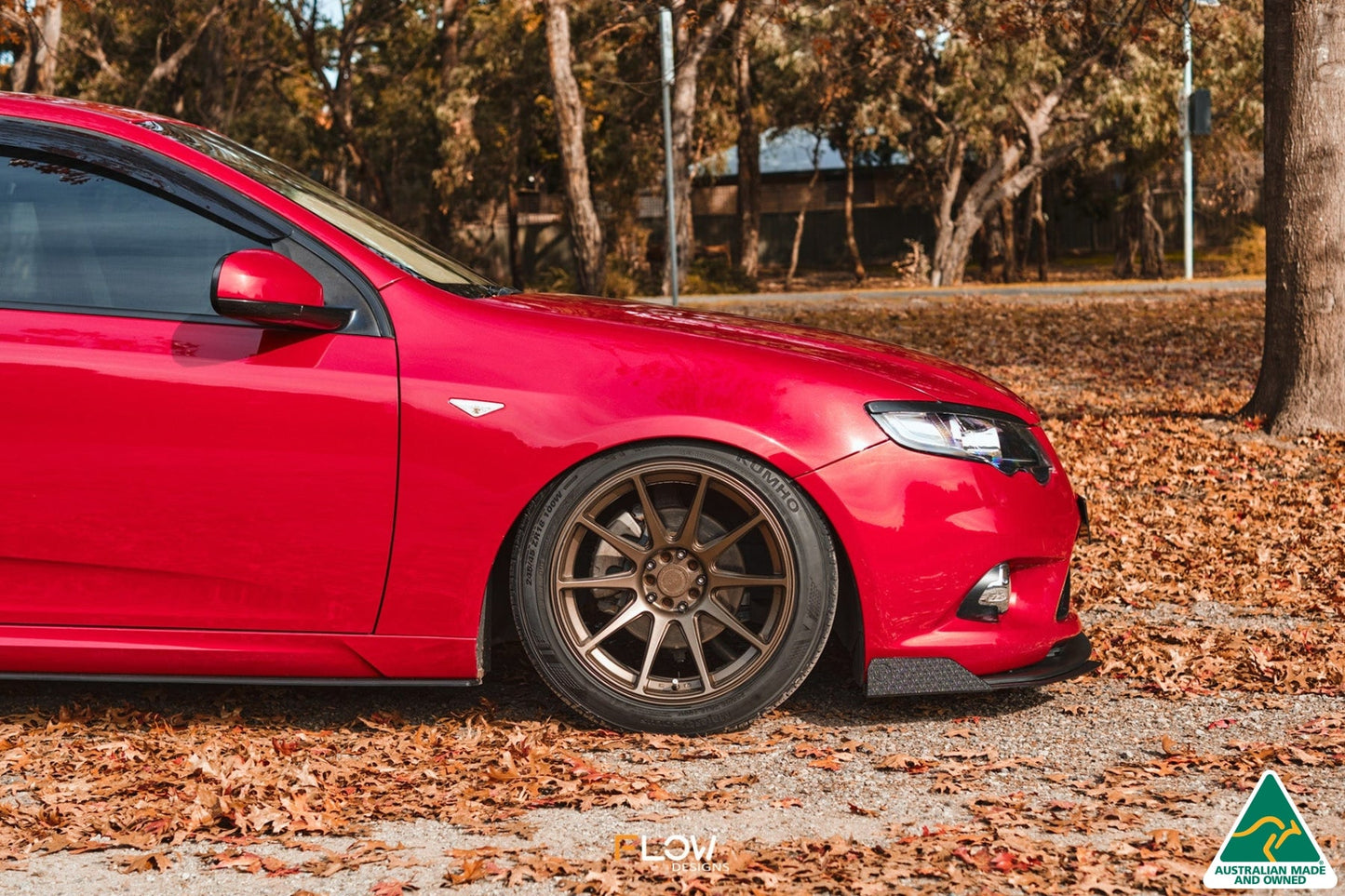Flow Designs MK1 Falcon FG Front Lip Splitter Winglets (Pair)