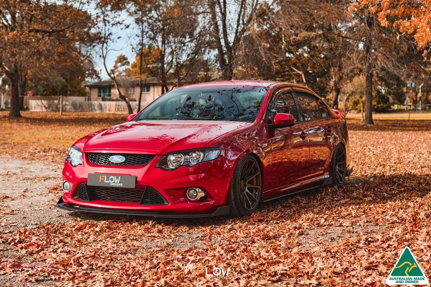 Flow Designs MK1 Falcon FG Front Lip Splitter Winglets (Pair)
