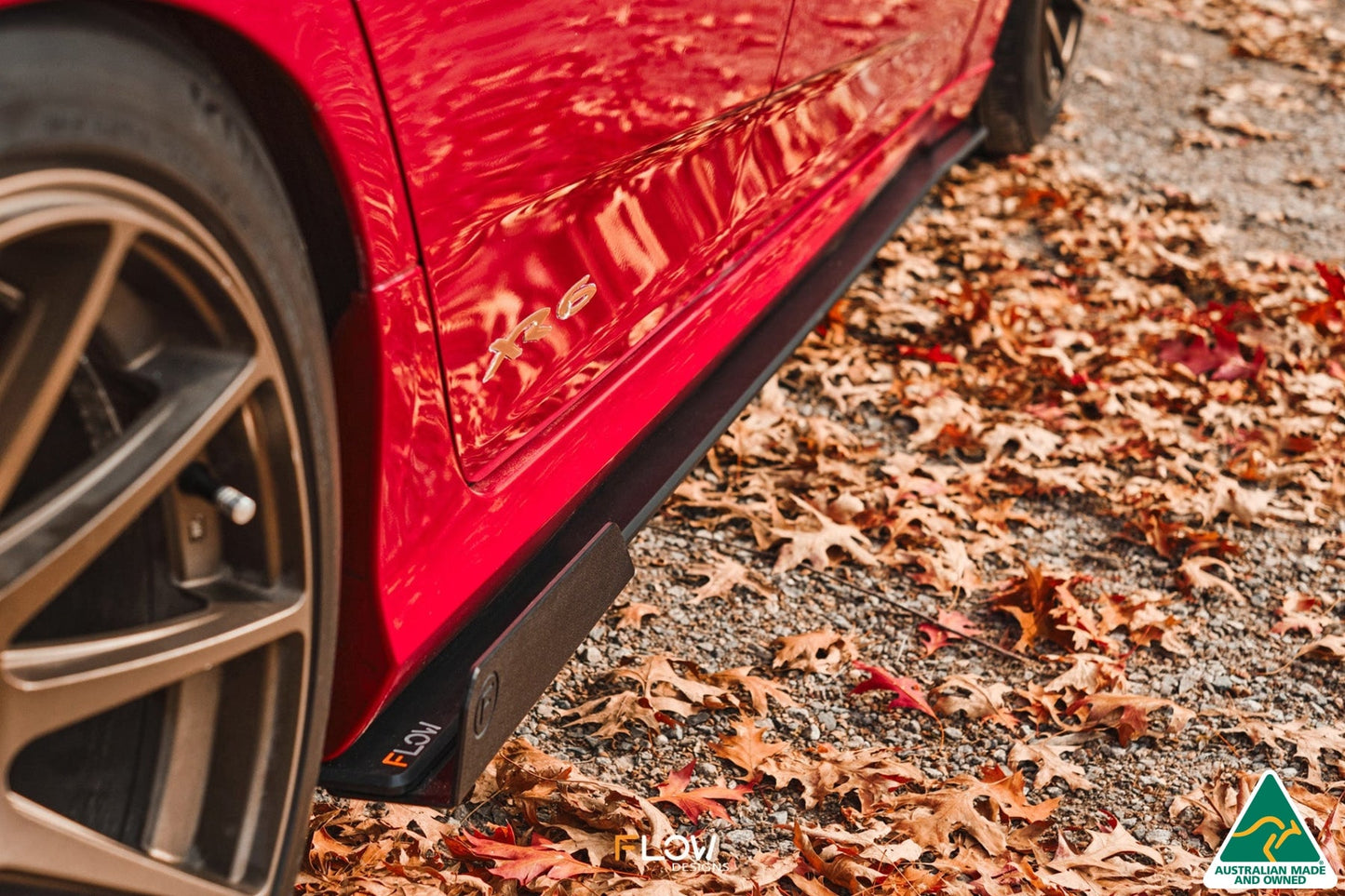 Flow Designs MK1 Falcon FG Side Skirt Splitter Winglets (Pair)