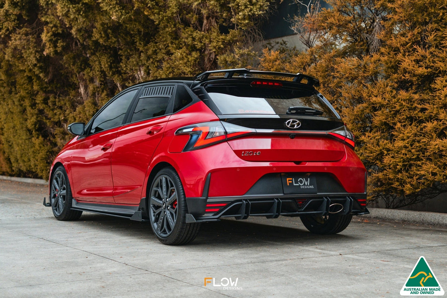 Flow Designs i20 N BC3 Pre-Facelift - Flow-Lock Rear Diffuser