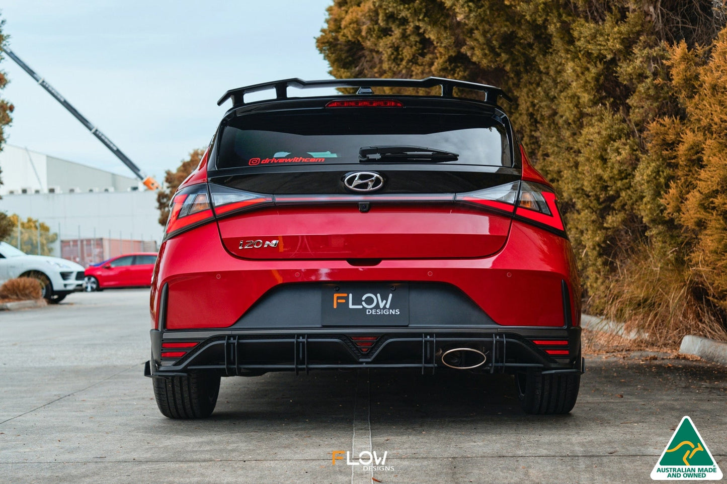 Flow Designs i20 N BC3 Pre-Facelift - Flow-Lock Rear Diffuser