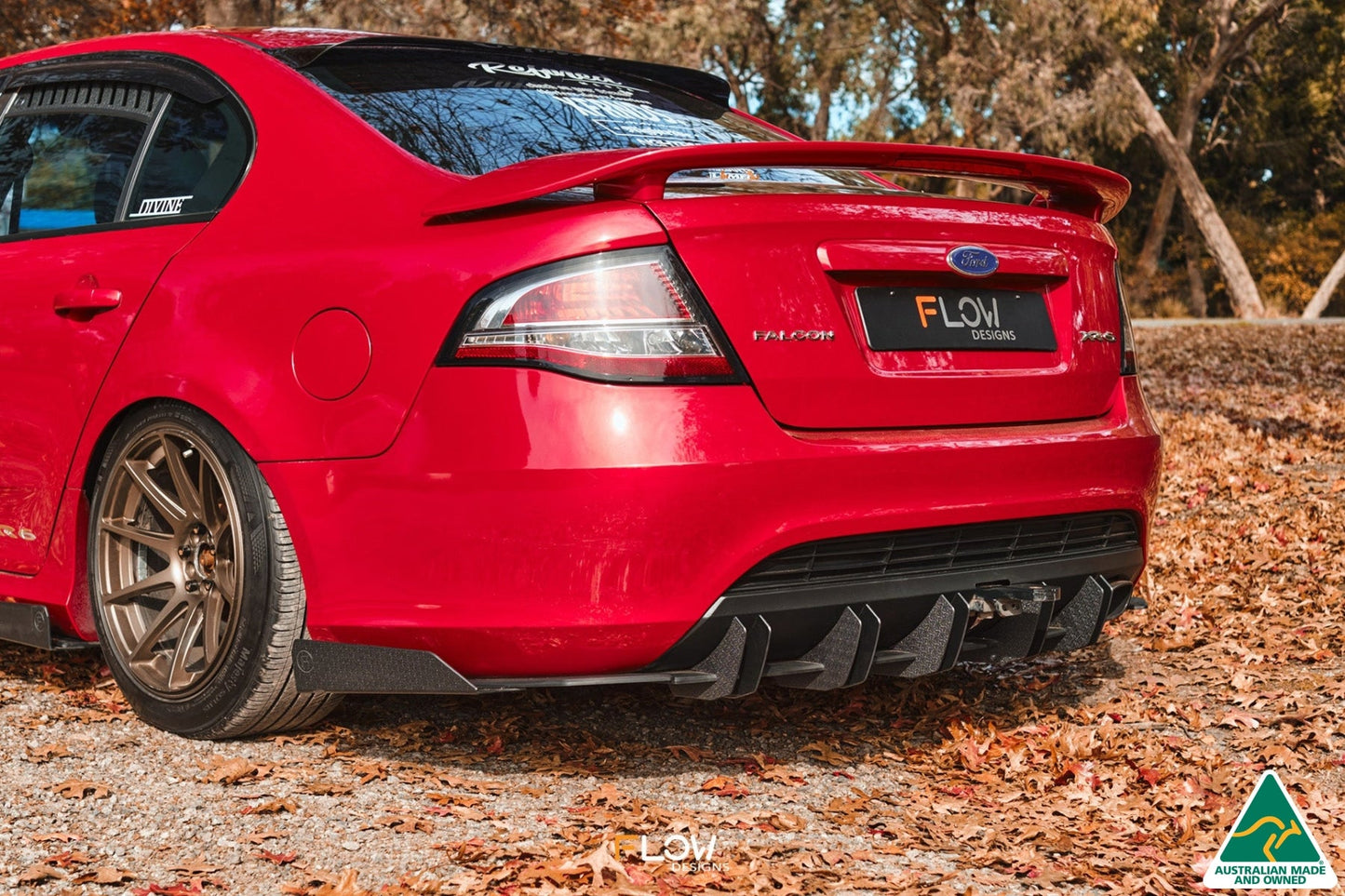 Flow Designs MK1 Falcon FG Rear Spat Winglets (Pair)