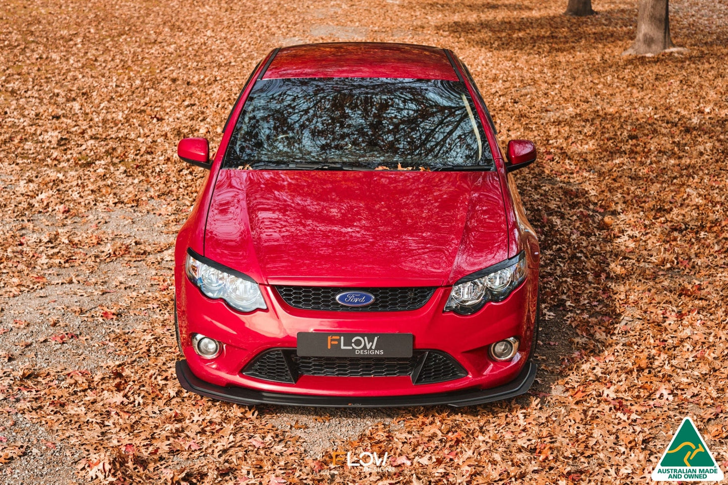 Flow Designs MK1 Falcon FG Front Lip Splitter Extensions (Pair)