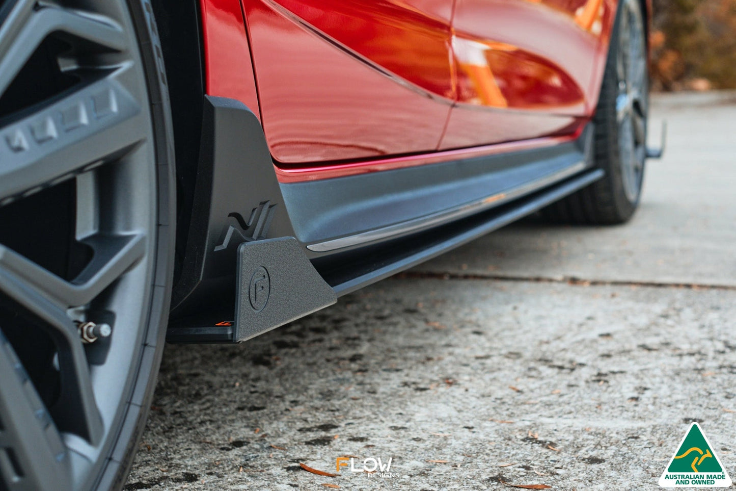 Flow Designs i20 N BC3 Side Skirt Splitter Winglets (Pair)