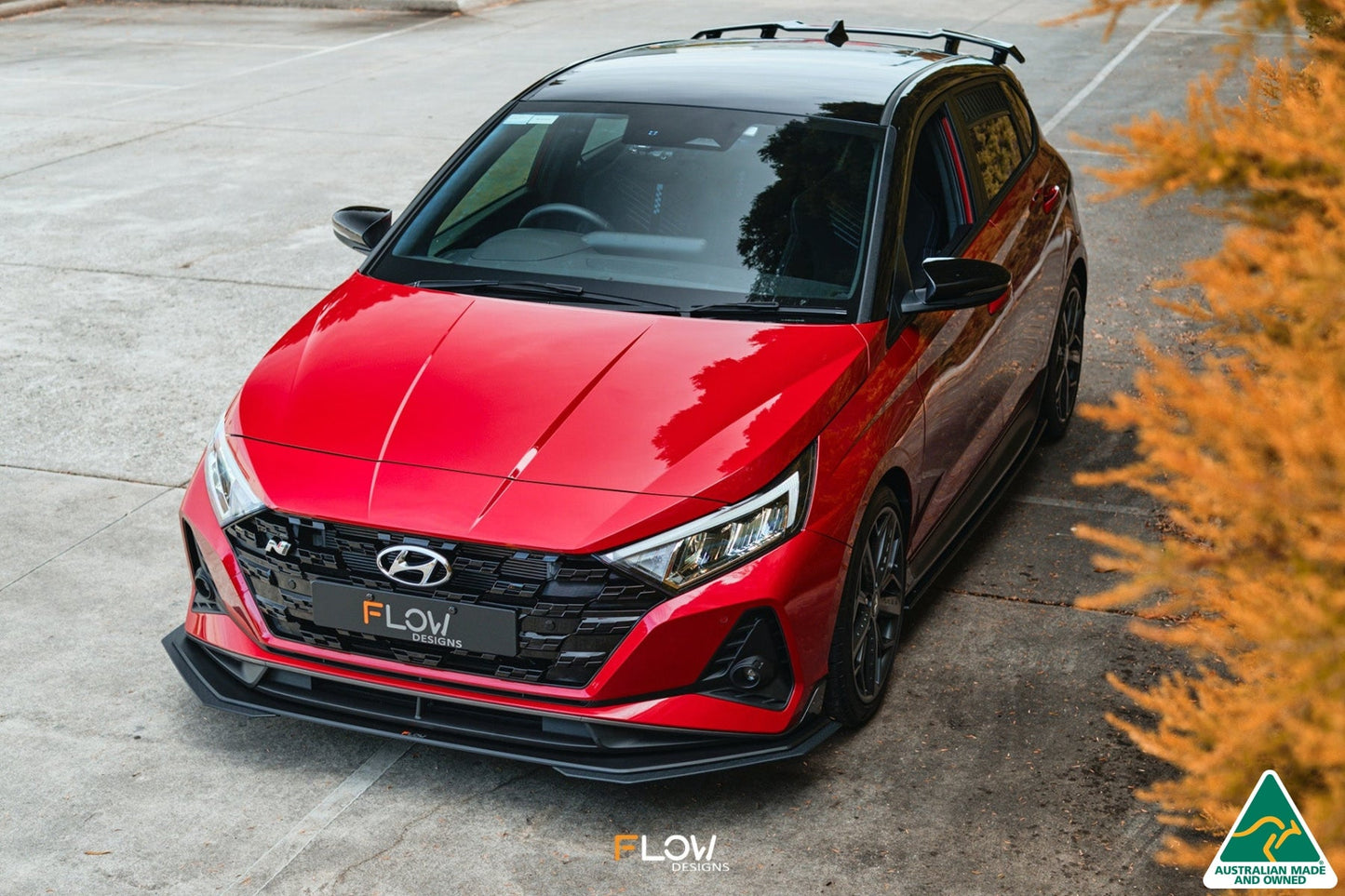 Flow Designs i20 N BC3 Front Lip Splitter Extensions (Pair)