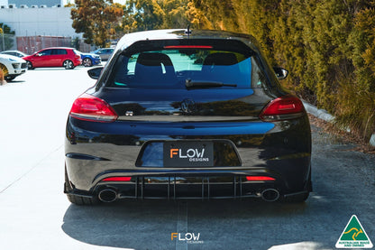 Flow Designs Scirocco R PFL V3 Rear Spoiler Extension