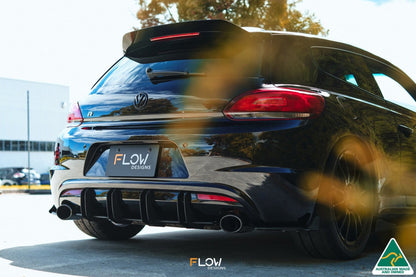 Flow Designs Scirocco R PFL V3 Rear Spoiler Extension