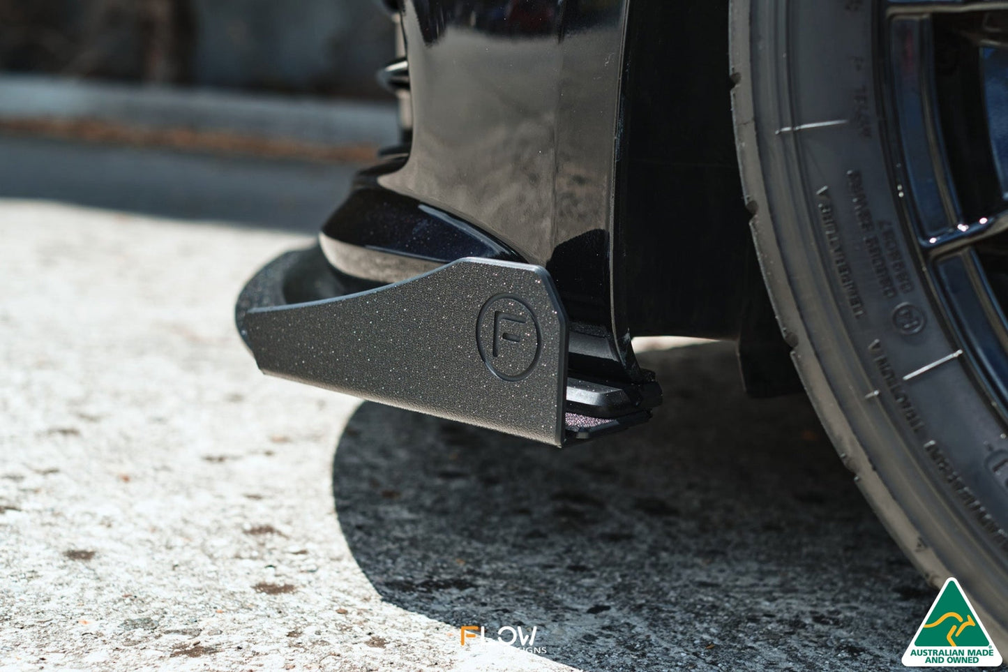Flow Designs Scirocco R PFL V3 Front Lip Splitter Winglets (Pair)