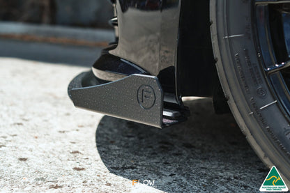 Flow Designs Scirocco R PFL V3 Front Lip Splitter Winglets (Pair)
