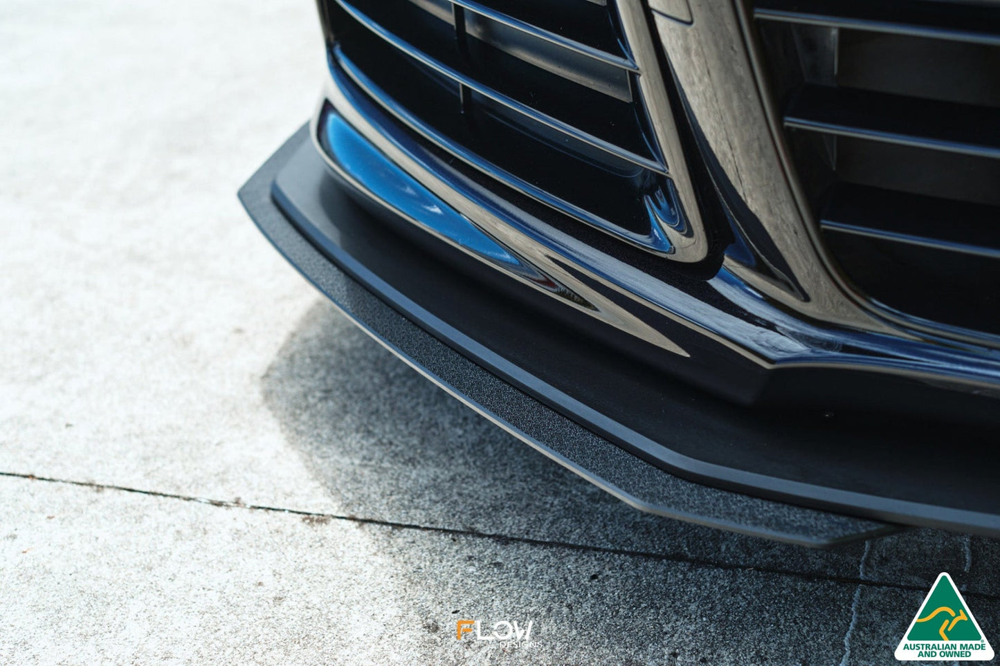 Flow Designs Scirocco R PFL V3 Front Lip Splitter Extensions (Pair)