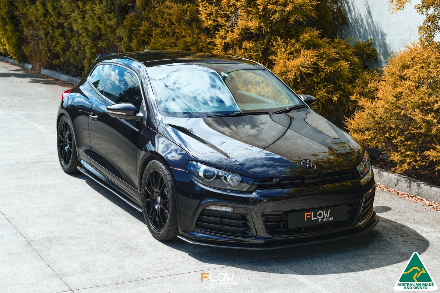 Flow Designs Scirocco R PFL V3 Front Lip Splitter
