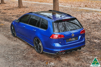 Flow Designs MK7 Golf R Wagon Rear Spats V3 (Pair)