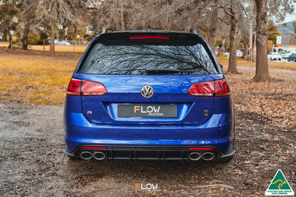 Flow Designs MK7 Golf R Wagon Flow-Lock Rear Diffuser