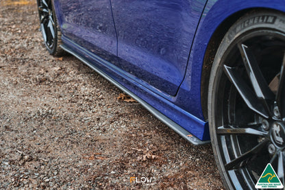 Flow Designs MK7 Golf R Wagon Side Skirt Splitters V3 (Pair)