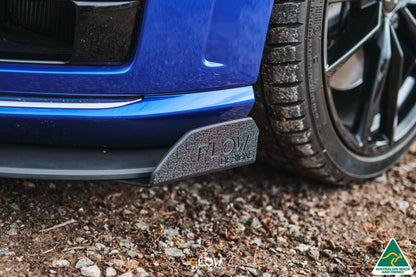 Flow Designs MK7 Golf R Wagon Front Lip Splitter Winglets (Pair)