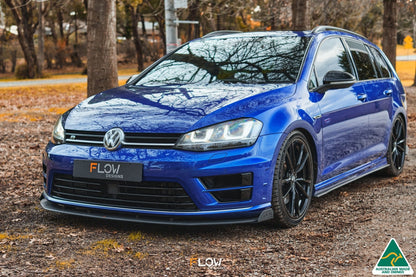 Flow Designs MK7 Golf R Wagon Front Lip Splitter Winglets (Pair)