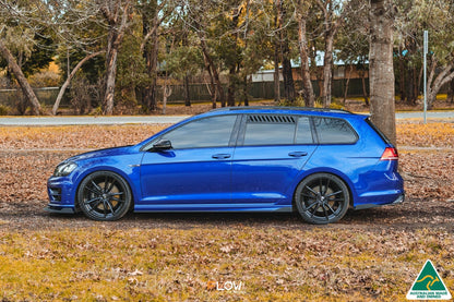 Flow Designs MK7 Golf R Wagon Side Skirt Splitters V3 (Pair)