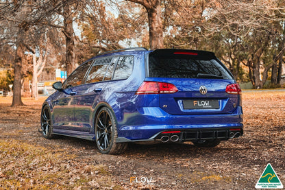Flow Designs MK7 Golf R Wagon Flow-Lock Rear Diffuser