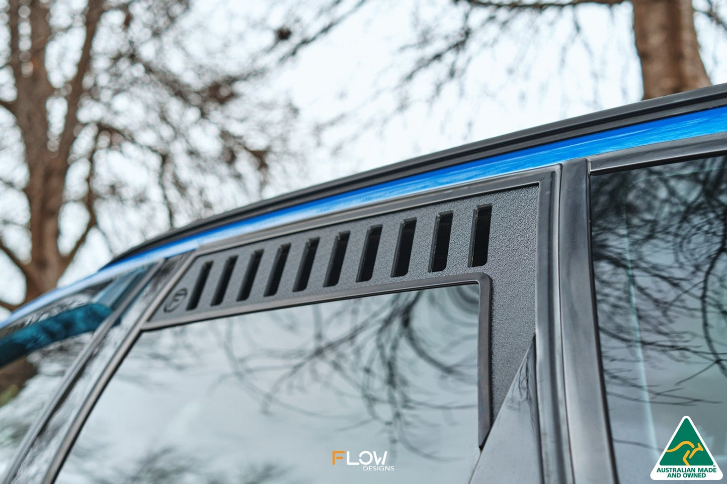 Flow Designs S3 8P Rear Window Vents (Pair)