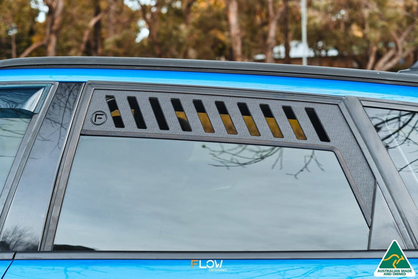 Flow Designs S3 8P Rear Window Vents (Pair)
