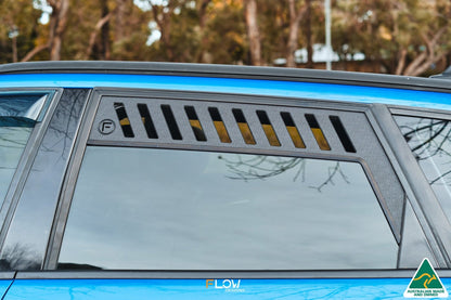 Flow Designs S3 8P Rear Window Vents (Pair)