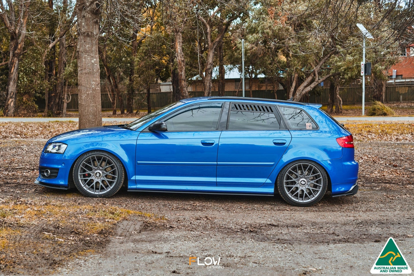 Flow Designs S3 8P Rear Window Vents (Pair)