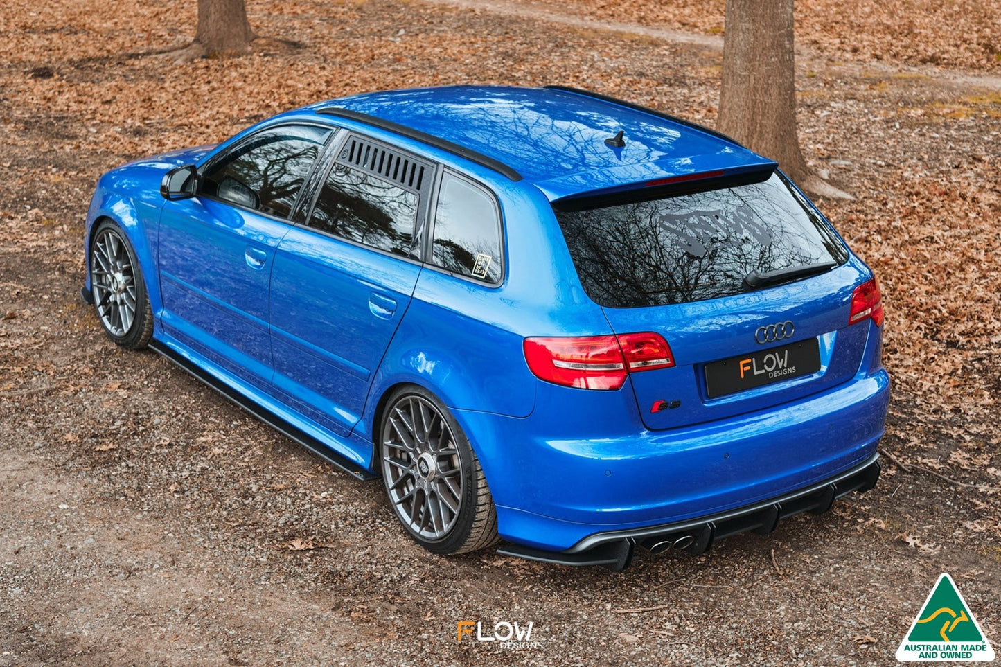 Flow Designs S3 8P Rear Window Vents (Pair)