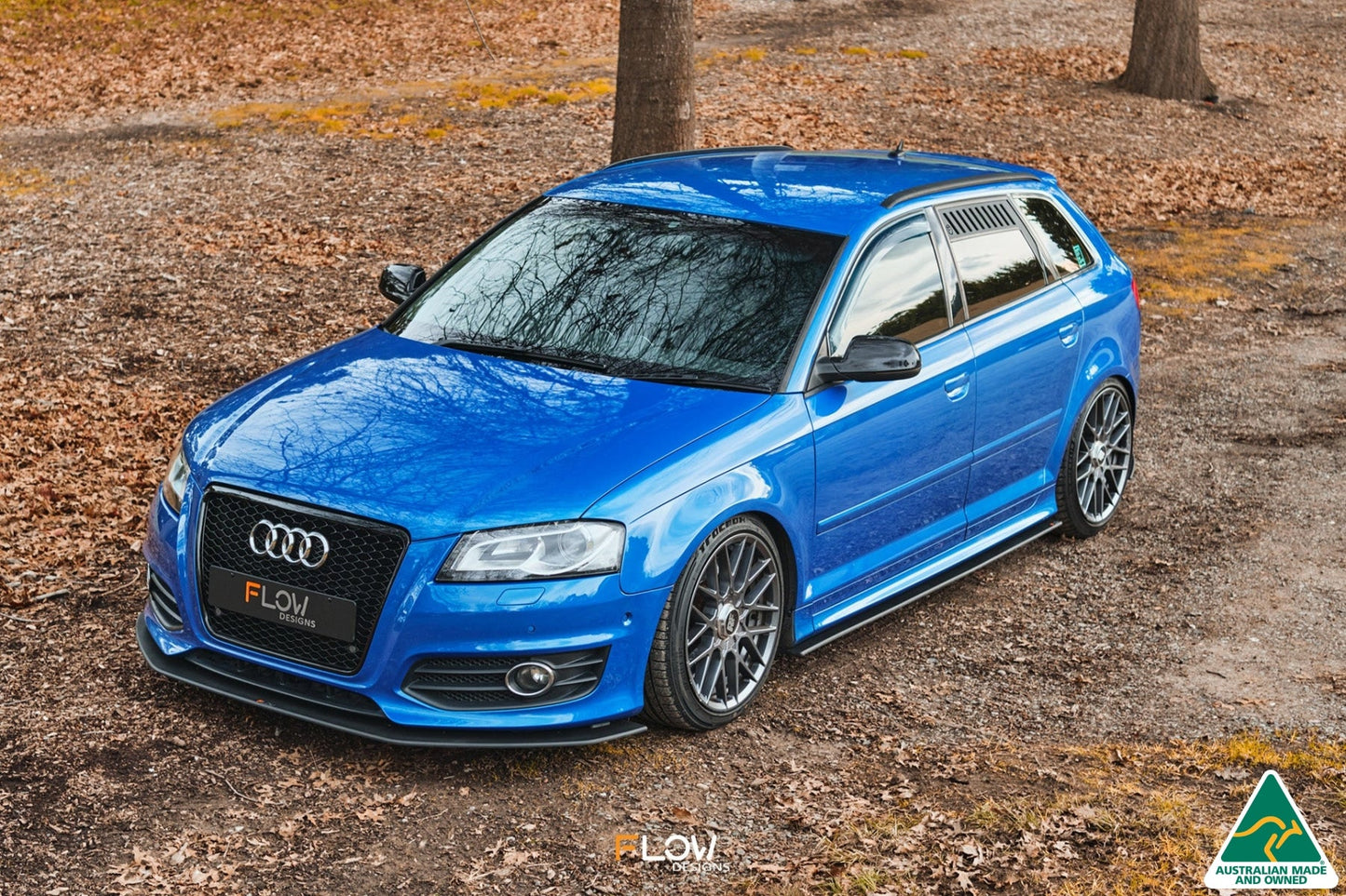 Flow Designs S3 8P2 Hatch (FL) Side Skirt Splitters V3 (Pair)