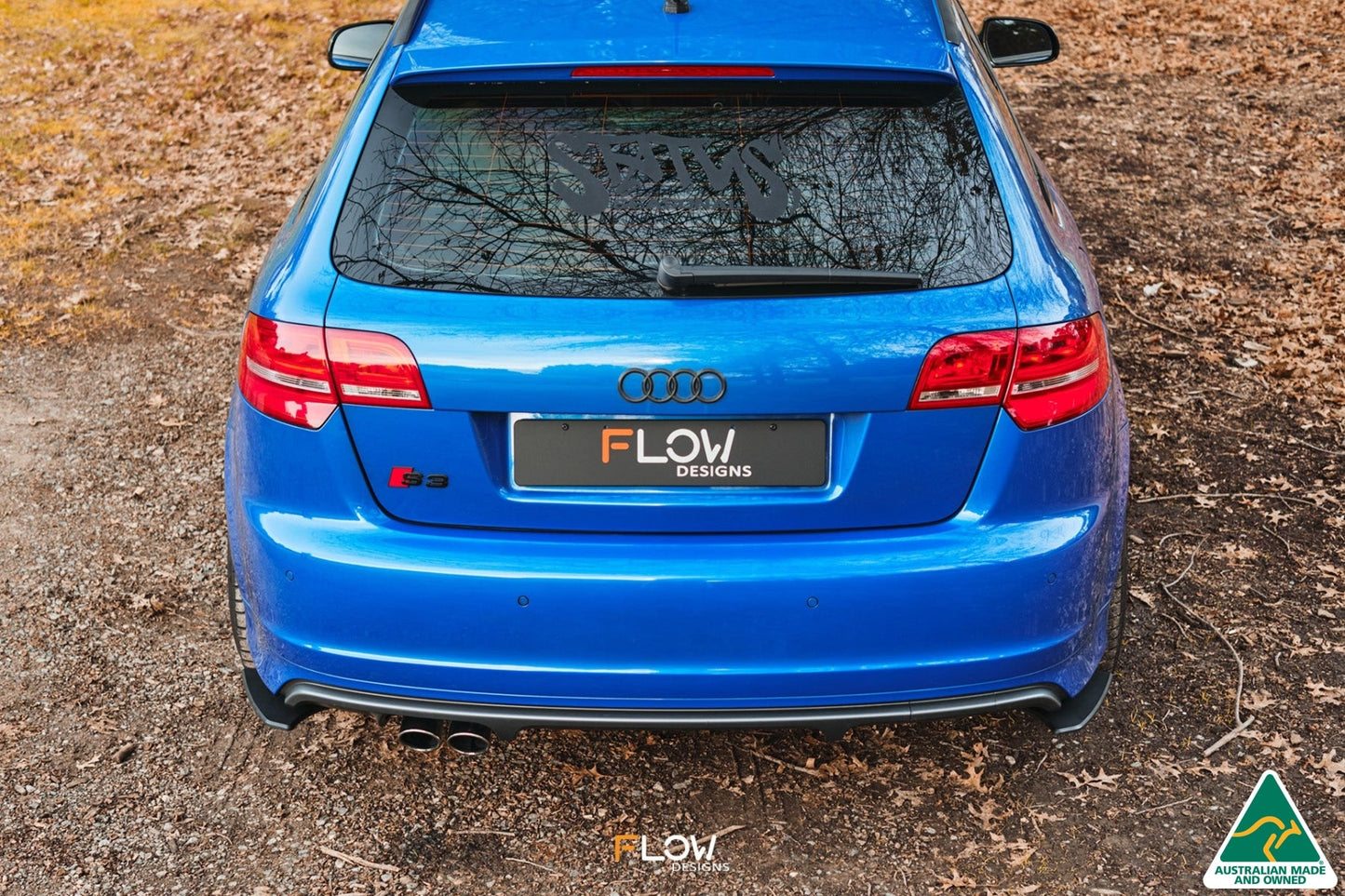 Flow Designs S3 8P2 Hatch (Facelift) Rear Spats V3 (Pair)