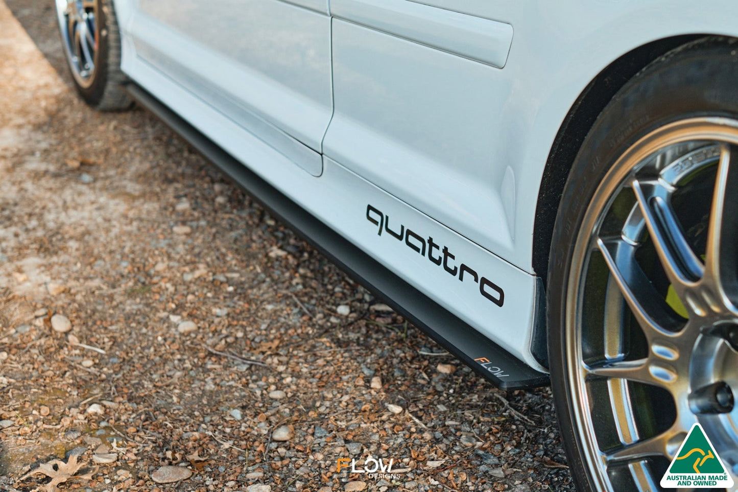 Flow Designs S3 8P Hatch (PFL) Side Skirt Splitters V3 (Pair)