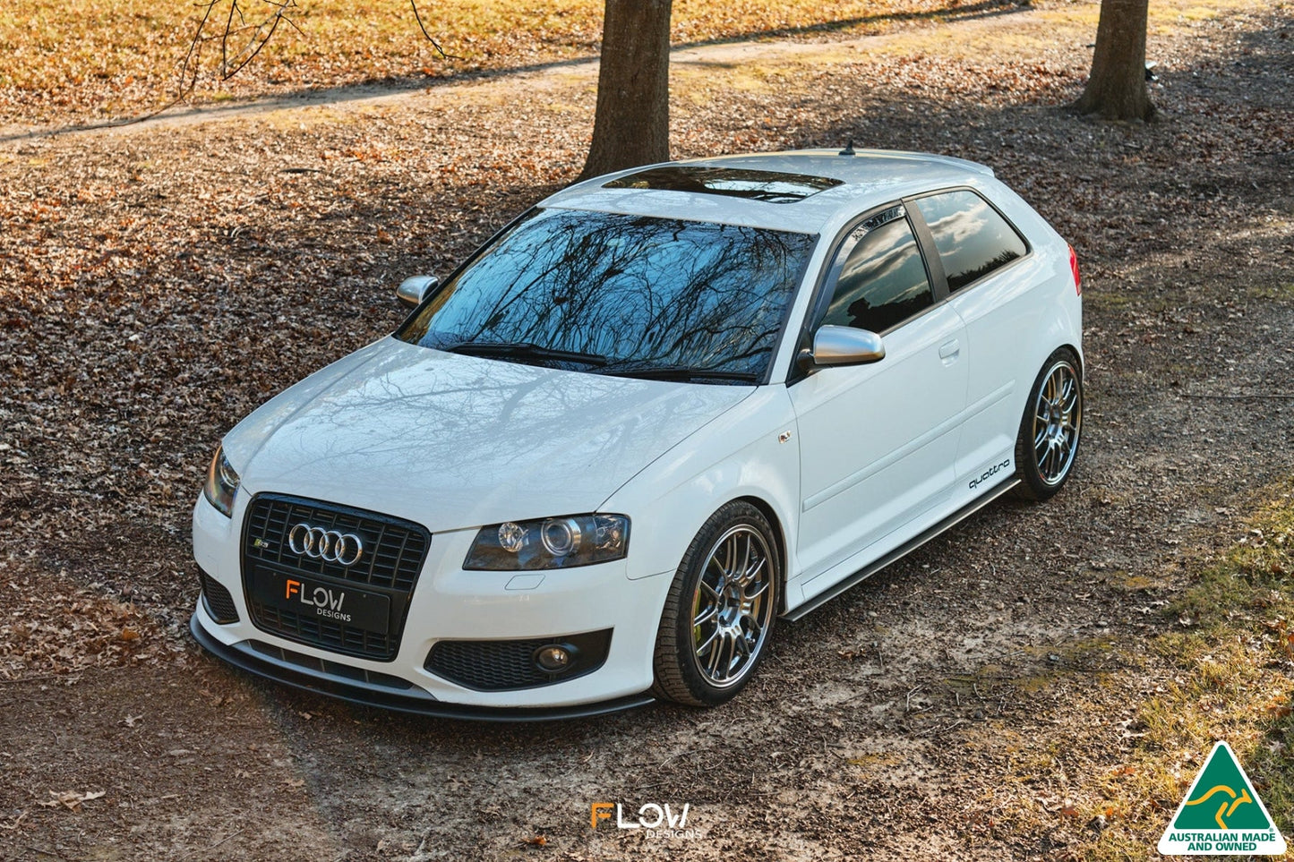 Flow Designs S3 8P Hatch (PFL) Front Lip Splitter V3