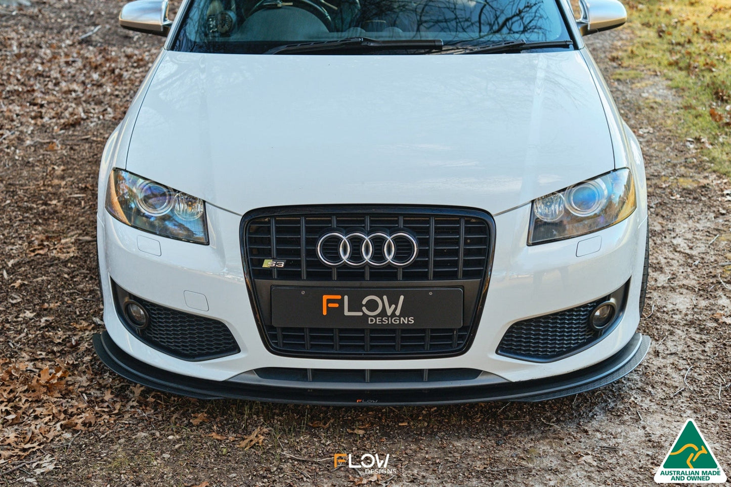 Flow Designs S3 8P Hatch (PFL) Front Lip Splitter V3